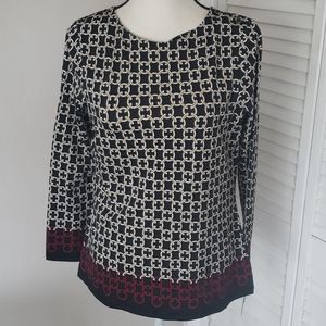 NWT CHARTER CLUB Relaxed Long Sleeve Tee, …